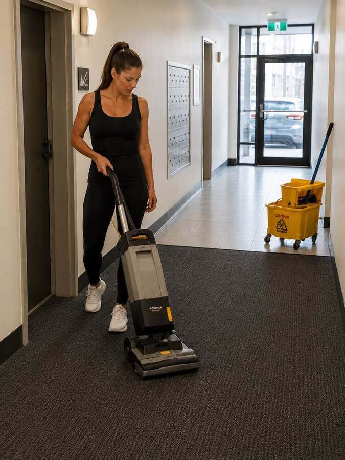 Commercial & apartment building cleaning in the Fraser Valley